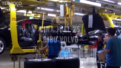 Cina Jual 25 Ribu Volvo ke Seluruh Dunia