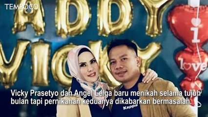 Pernikahan Angel Lelga dan Vicky Prasetyo di Ujung Tanduk