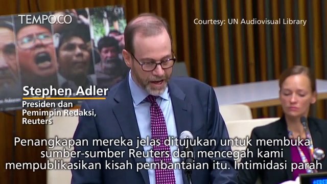 Di Sidang PBB, Aktivis HAM Serukan Aung San Suu Kyi Bebaskan Wartawan Reuters