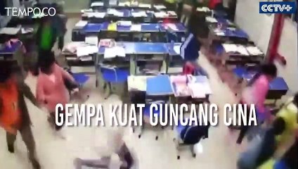 Gempa Kuat Guncang Cina, Penanganan Sangat Cepat