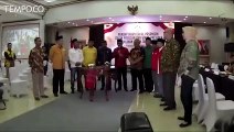 9 Sekjen Partai Pendukung Jokowi Kunjungi KPU