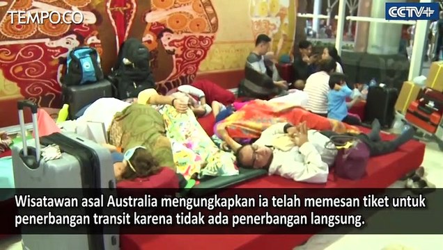 Turis Asing Telantar di Bandara Lombok setelah Gempa