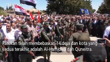 Tentara  Suriah  Merebut  Kembali  Kota  Strategis