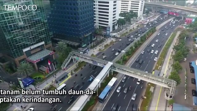 Proyek Trotoar Sudirman-Thamrin Rampung, Ini Penampakannya