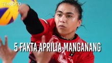 5 Fakta Pebola Voli Aprilia Manganang