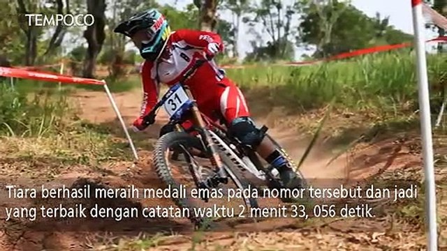 Atlet Downhill Indonesia Raih Dua Medali Emas