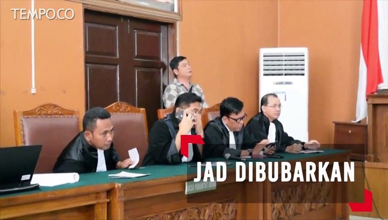 Pengadilan Putuskan JAD Dibubarkan