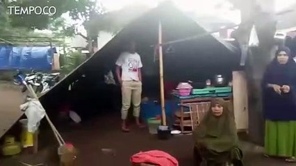 Korban Gempa Lombok Timur Membutuhkan Selimut dan Terpal