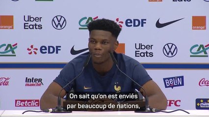 France - Tchouaméni : "Dembélé peut faire la différence à tout moment"