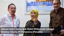 Rekam Jejak Nicke Widyawati Bos Baru Pertamina