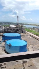 Machine shifting of the height position by the 400 Ton crain