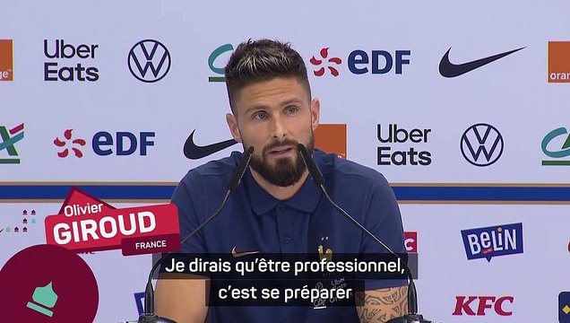 France - Giroud remplaçant ? ''Il faudra se tenir prêt à chaque instant