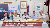 Las fiestas nacionales de la Madera y de la Yerba dejaron más de $280 millones