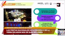 Las fiestas nacionales de la Madera y de la Yerba dejaron más de $280 millones