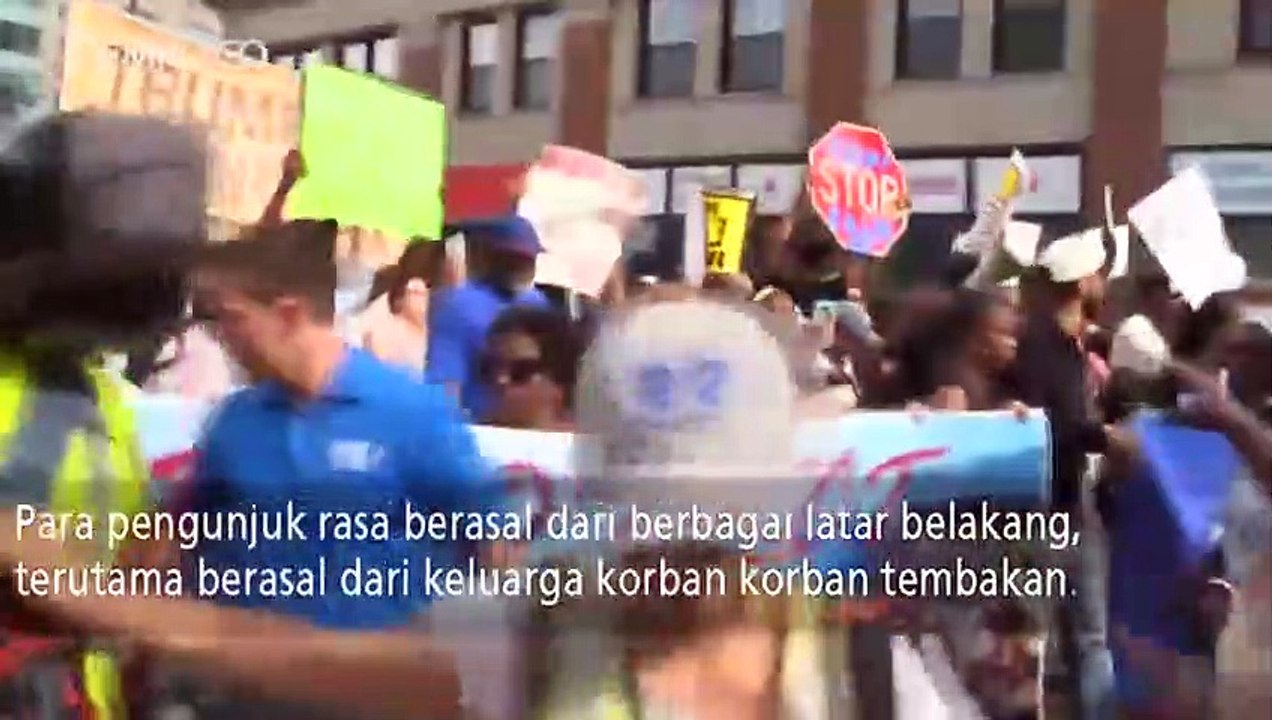 Protes Ribuan Warga Chicago Kekerasan Senjata Api