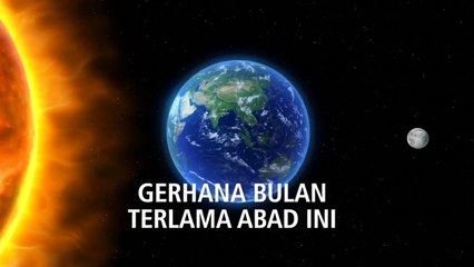 Gerhana Bulan Juli 2018 Terlama Sepanjang Abad Ini