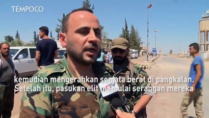 Tentara  Suriah  Merebut  Kembali  Kota  Strategis