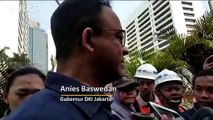 Trotoar Sudirman-Thamrin Belum Selesai Diaspal