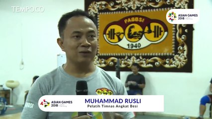 Asian Games 2018, Angkat Besi Targetkan Dua Medali Emas