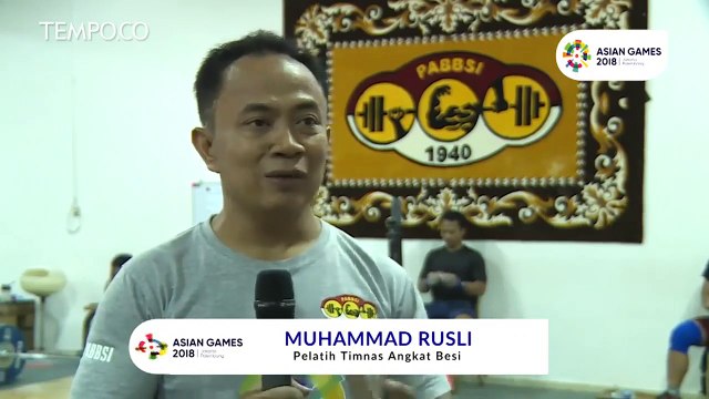 Asian Games 2018, Angkat Besi Targetkan Dua Medali Emas