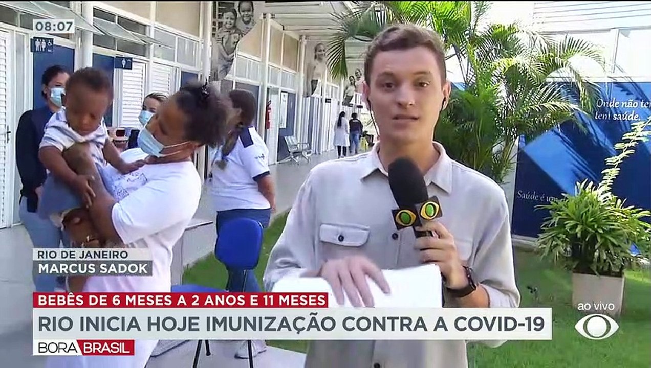 Rio e SP começam a vacinar bebês de 6 meses contra Covid-19 17/11/2022 13:10:52