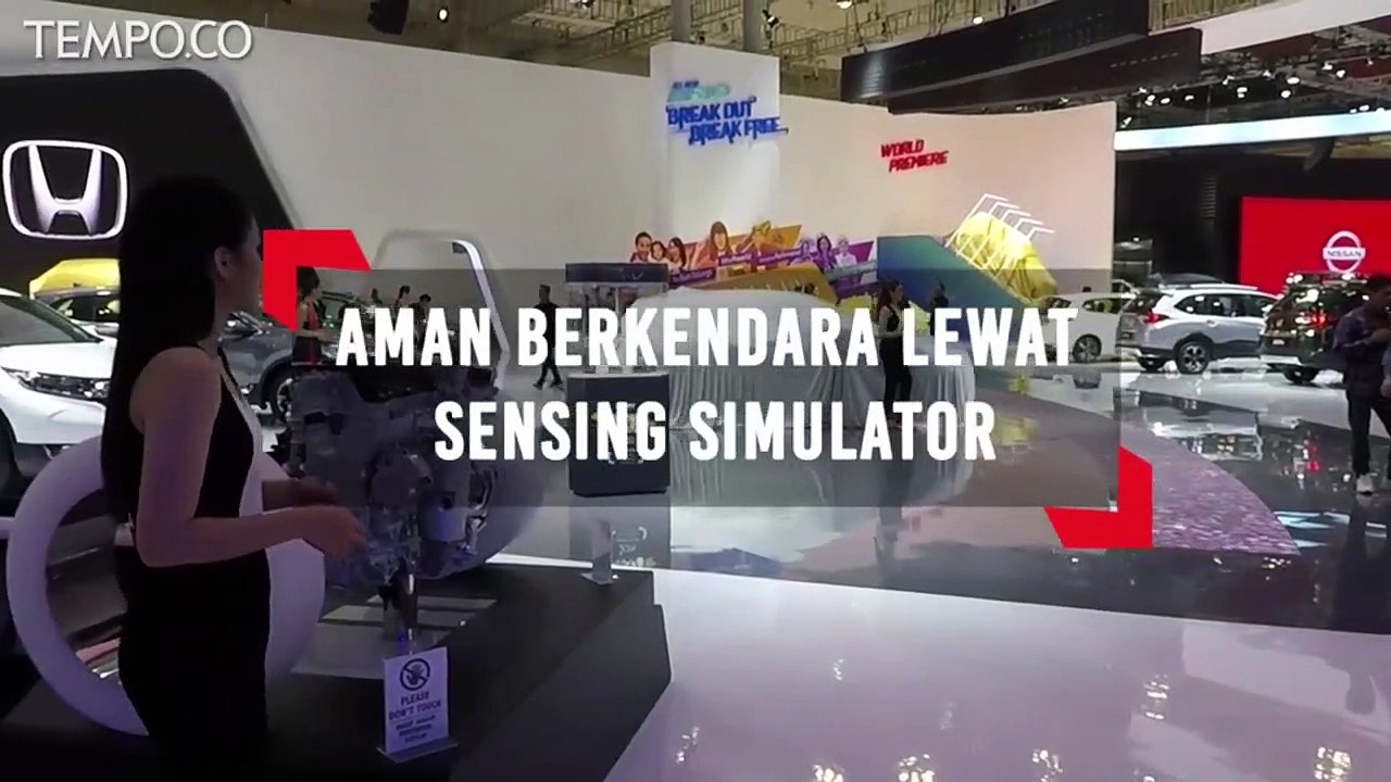 Honda Hadirkan Sensing Simulator Bagi Pengunjung GIIAS 2018