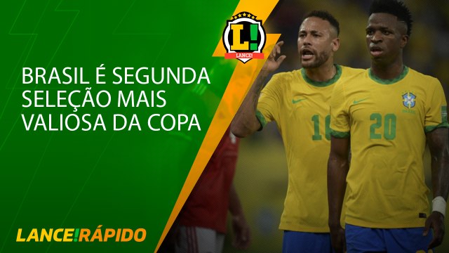Lance! Rápido - Seleções mais valiosas da Copa
