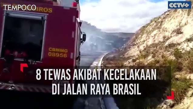 8 Tewas, 52 Orang Terluka akibat Kecelakaan Beruntun
