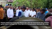 Presiden Joko Widodo Blusukan Lihat Pengecoran Jalan