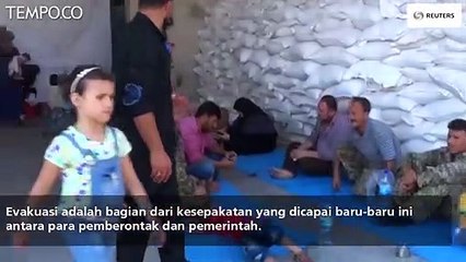 Evakuasi Dua Kota Syiah ke Wilayah Pemerintah Selesai