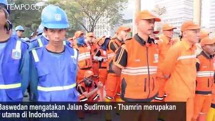 Anies Baswedan Pimpin Apel Gerebek Sudirman