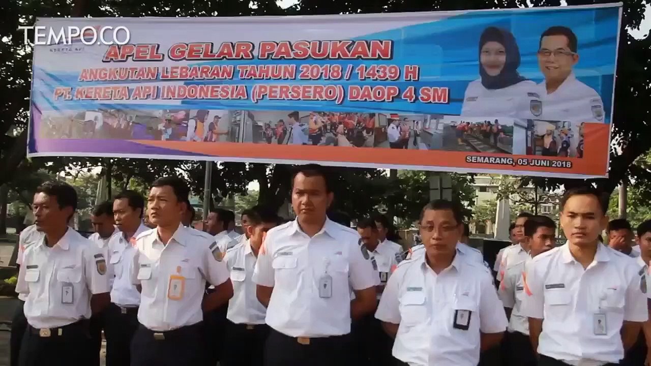 KAI Daop Semarang Antisipasi Teror di Kereta Mudik Lebaran