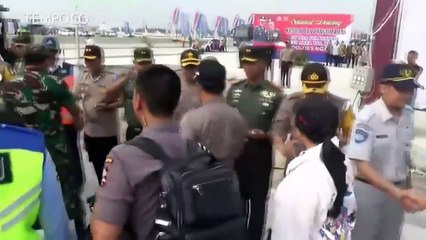 Kapolri, Panglima TNI, dan Menteri Mengecek Tol Trans Jawa