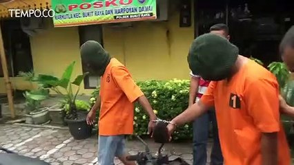 Rampas Uang Nasabah 150 Juta, Perampok Modus Gembos Ban Ditangkap