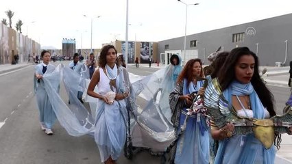 ŞARM EL ŞEYH - Mısır'da iklim ve çevre aktivistleri gösteri düzenledi