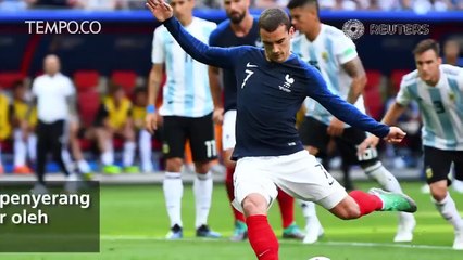 Highlight Pertandingan Argentina vs Prancis