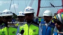 Jembatan Kali Kuto Siap Dilalui Pemudik