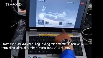 Temuan Basarnas Kondisi KM Sinar Bangun di Dasar Danau Toba