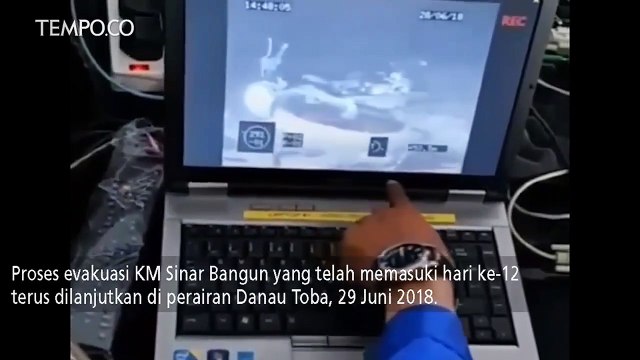 Temuan Basarnas Kondisi KM Sinar Bangun di Dasar Danau Toba