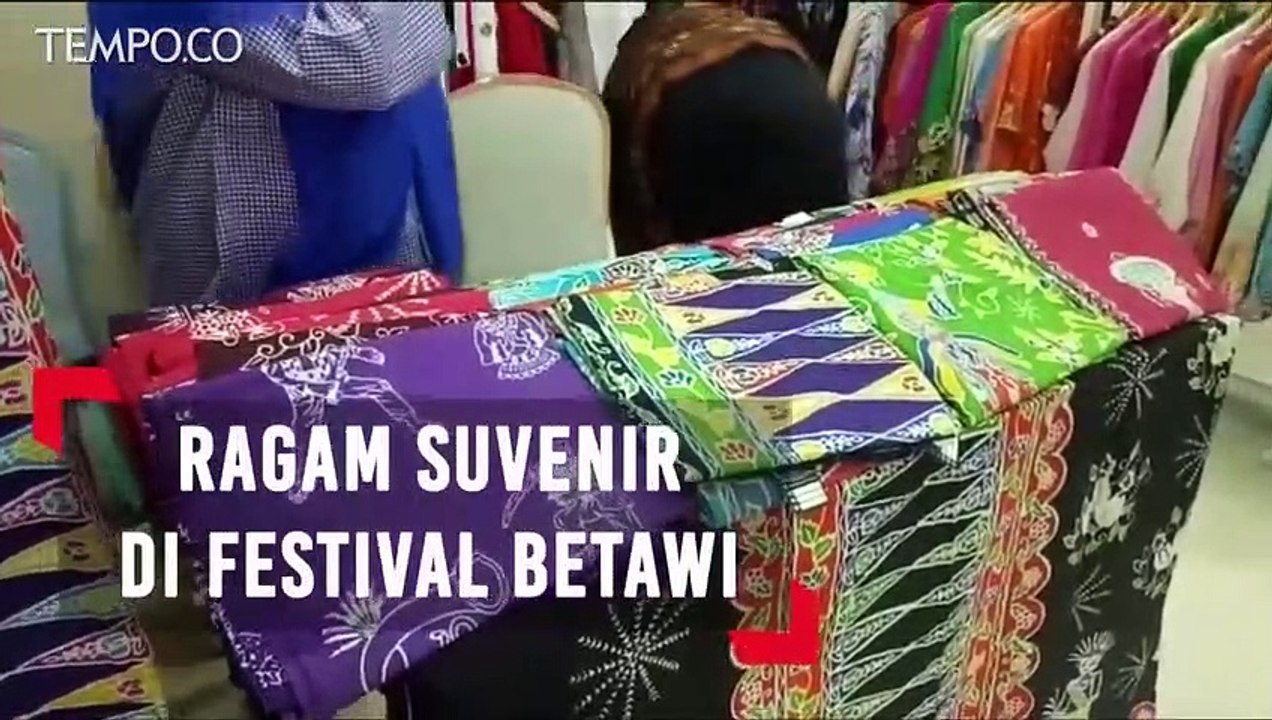 Ragam Suvenir Khas Jakarta Ramaikan Festival Betawi di SMESCO