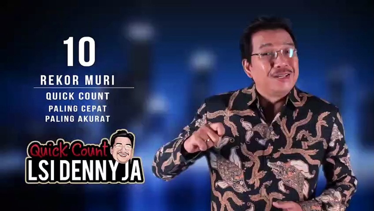 Iklan LSI Quick Count bersama Tempo