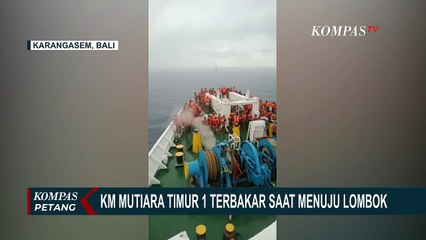 Diduga Muatan Kimia dari Salah Satu Truk Picu Kebakaran KM Mutiara Timur 1