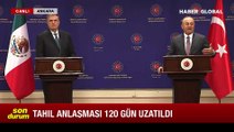 SON DAKİKA Dışişleri Bakanı Çavuşoğlu'ndan 'tahıl anlaşması' açıklaması: İnşallah bir daha uzatılmaz, ateşkes olur