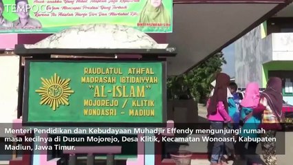 Pulang Kampung, Menteri Muhadjir Bicara Soal Guru Non PNS