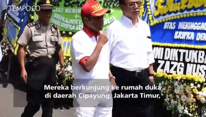 Keluarga Korban Rusuh Mako Brimob Dikunjungi Menteri