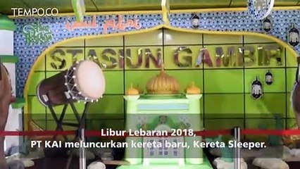 Kereta Sleeper, Produk Baru PT KAI Di Liburan Lebaran 2018