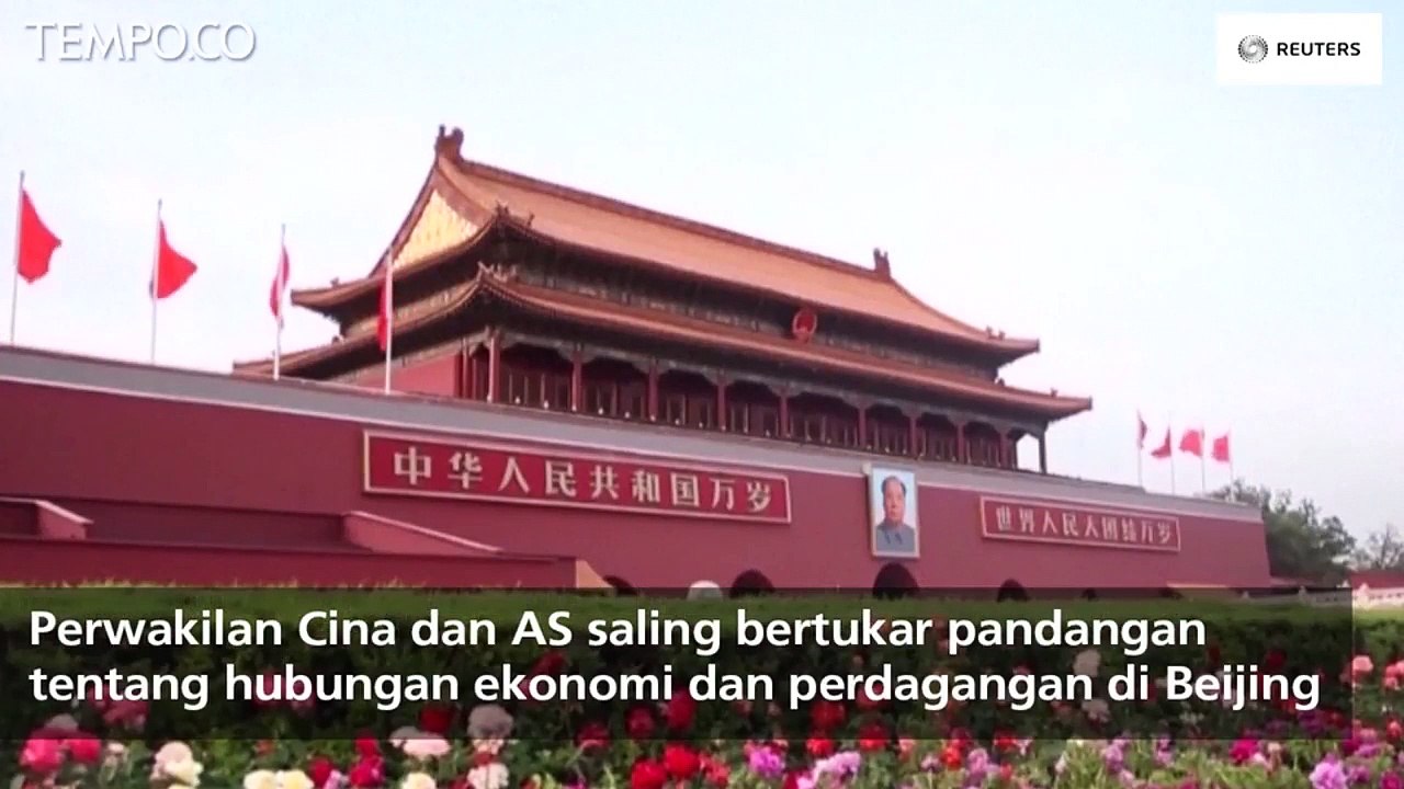 Cina dan Amerika Serikat Buat Mekanisme Kerja Terkait Masalah Ekonomi