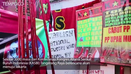 Begini Persiapan Bruruh Tangerang Sambut May Day