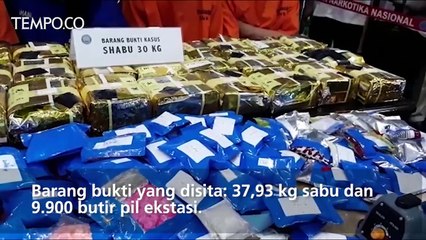 BNN Tangkap Sindikat Narkoba  Aceh-Pekanbaru