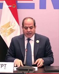 السيسي مصر ستكون مركزًا عالميًّا للهيدروجين الأخضر على المديين المتوسط والبعيد